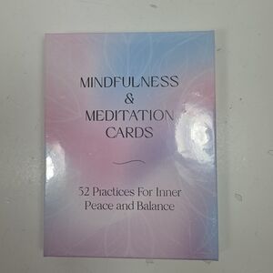 Mindfulness & Meditation Cards - Pastel Pink and Blue Deck